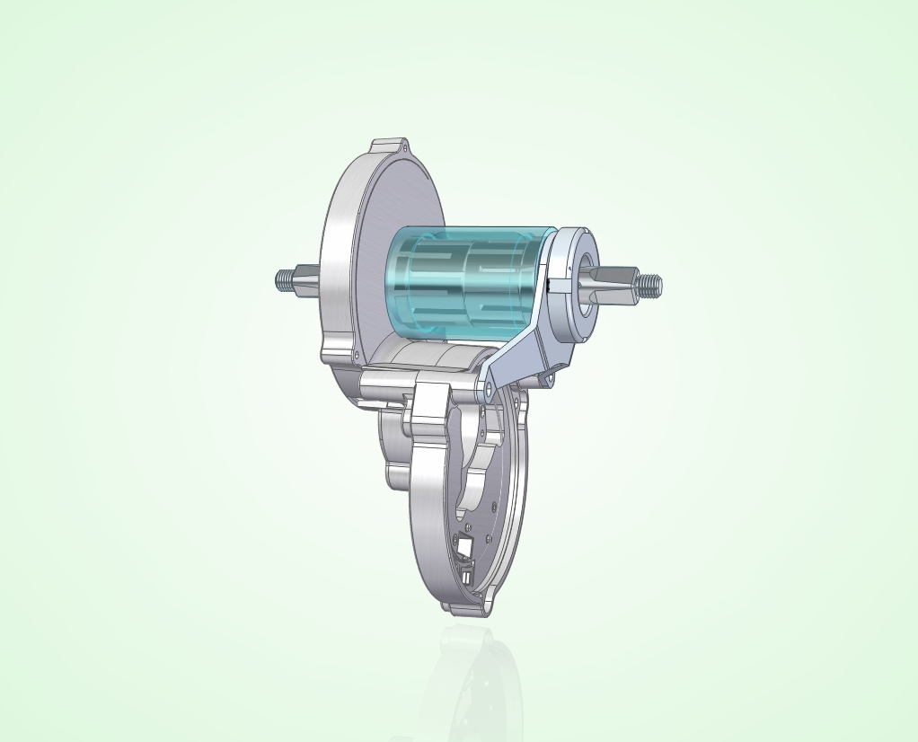 转动止动器2底部支架外壳