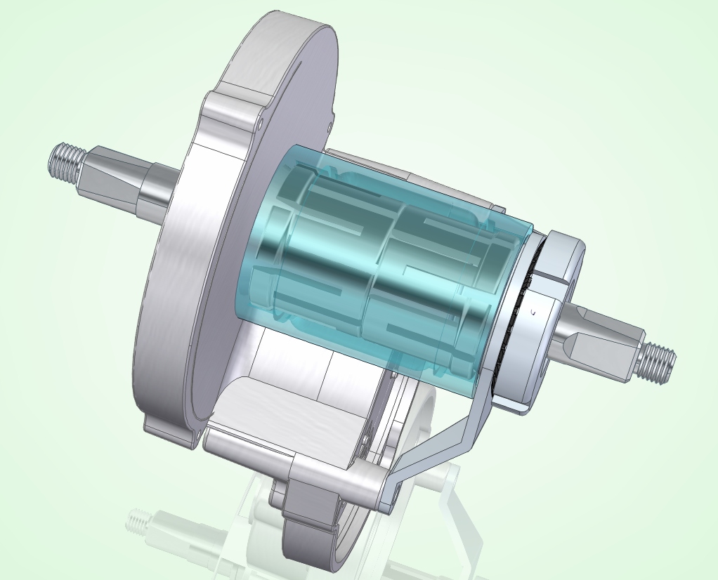 转动止动器2底部支架外壳