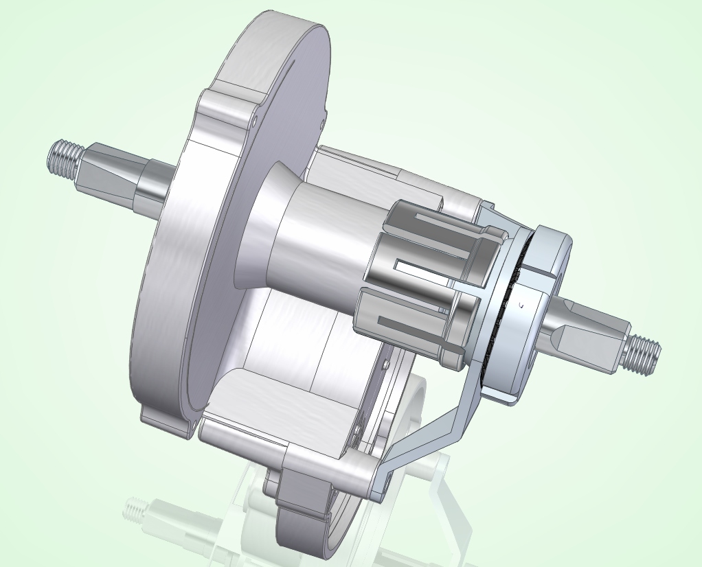 转动止动器2底部支架外壳