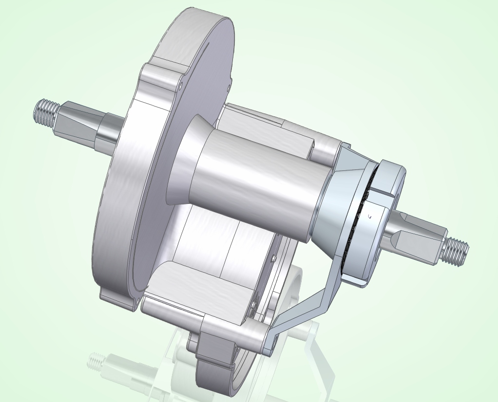 转动止动器2底部支架外壳