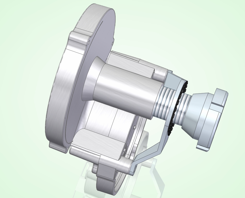 转动止动器2底部支架外壳