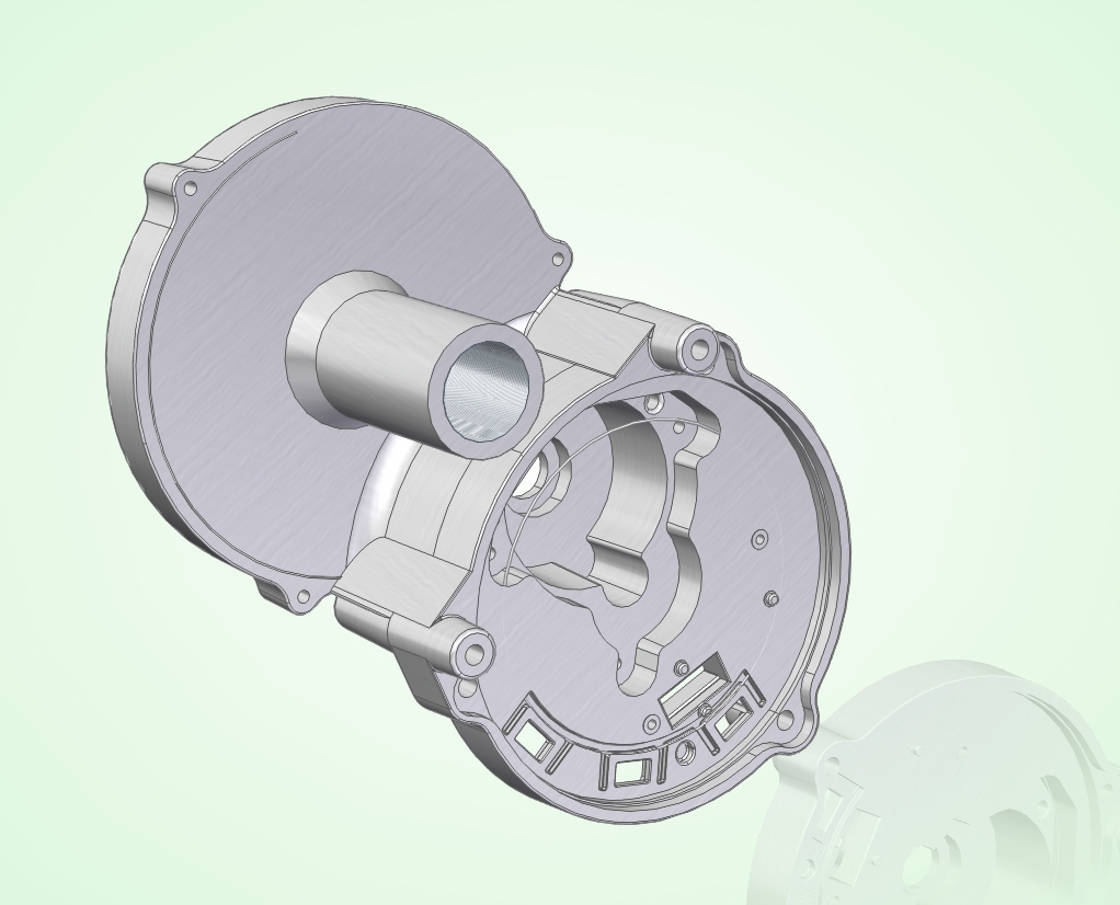转动止动器2底部支架外壳