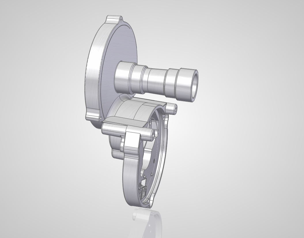 转动止动器2底部支架外壳