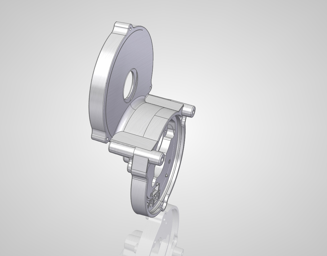 转动止动器2底部支架外壳