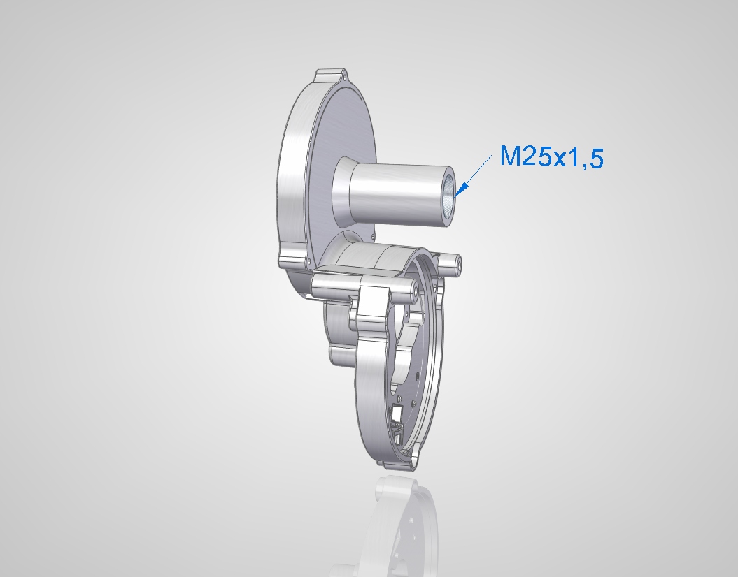 转动止动器2底部支架外壳