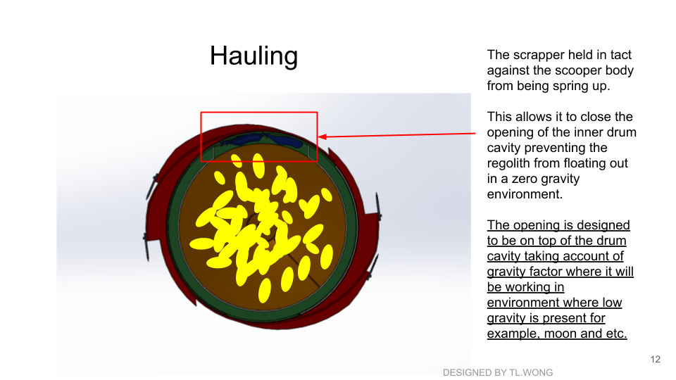 最终开挖滚筒重新设计