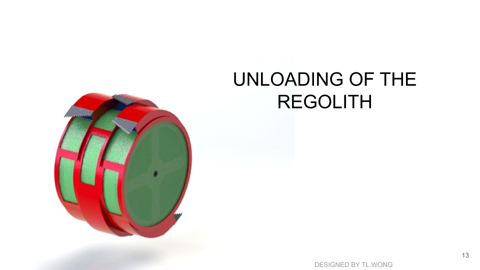 最终开挖滚筒重新设计