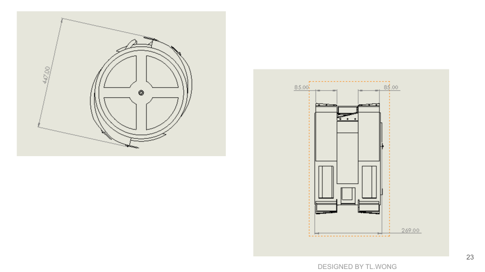 最终开挖滚筒重新设计