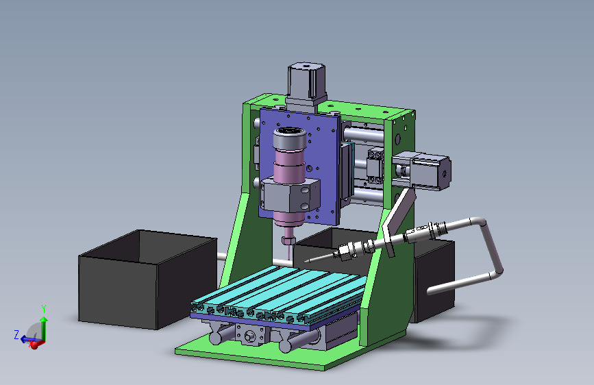 旁轴射流水辅激光加工装置