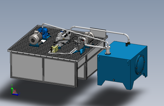 压力控制阀性能实验实验台
