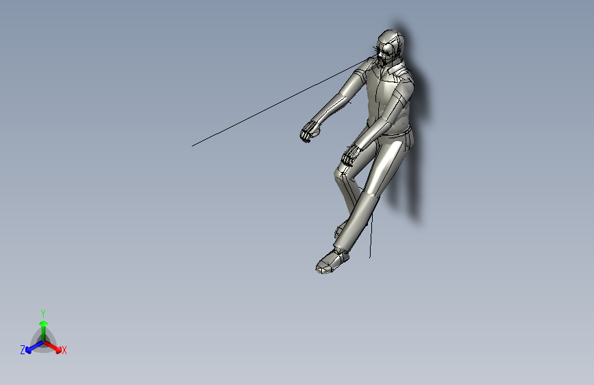 人物人体pull2_mid_manikin