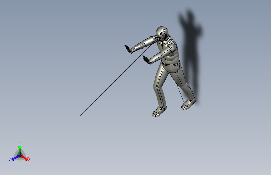 人物人体push1_high_manikin