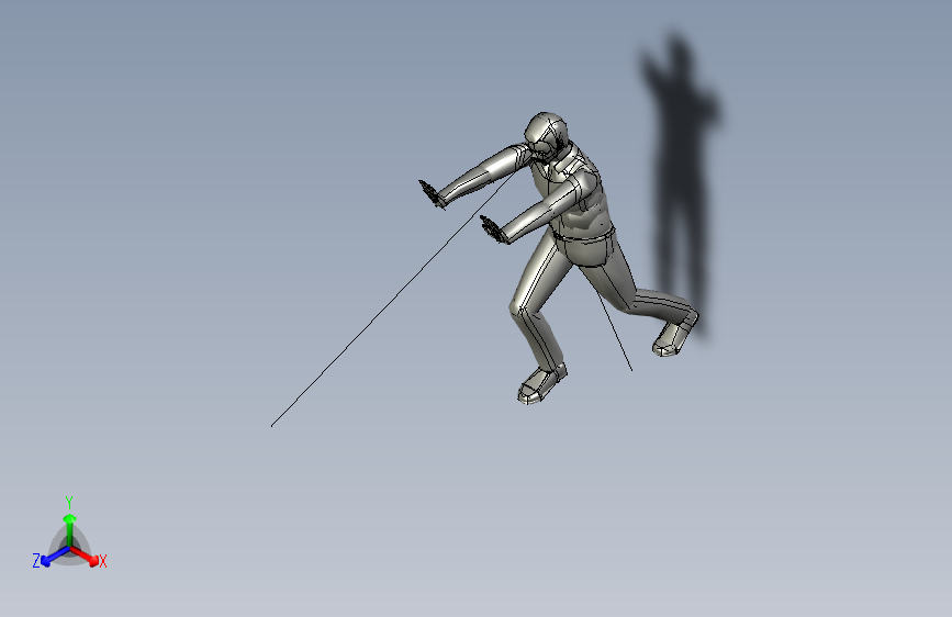 人物人体push2_high_manikin