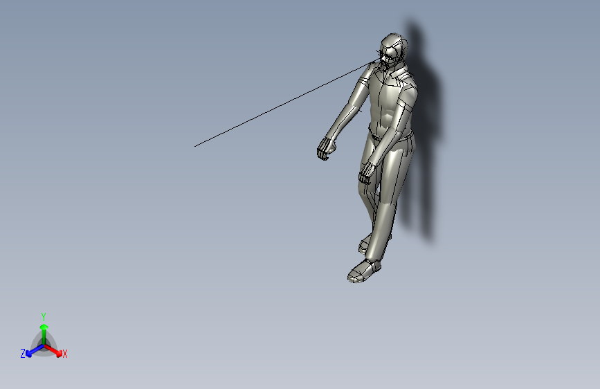 人物人体pull_low_manikin