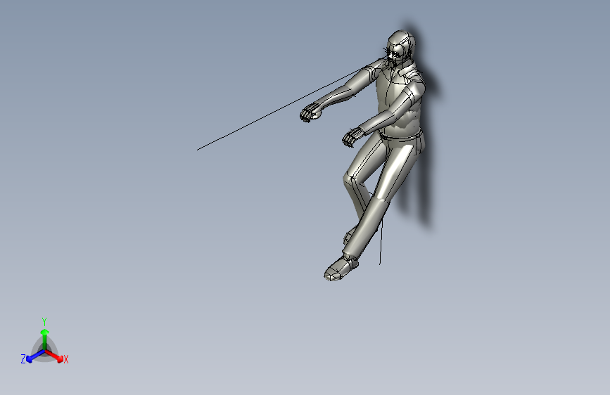 人物人体pull2_high_manikin