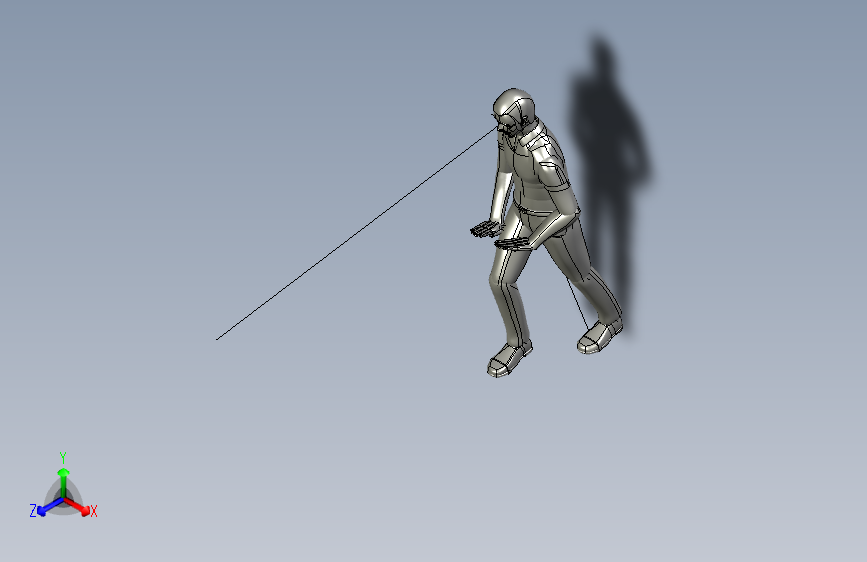 人体模型push_close_to_body_manikin