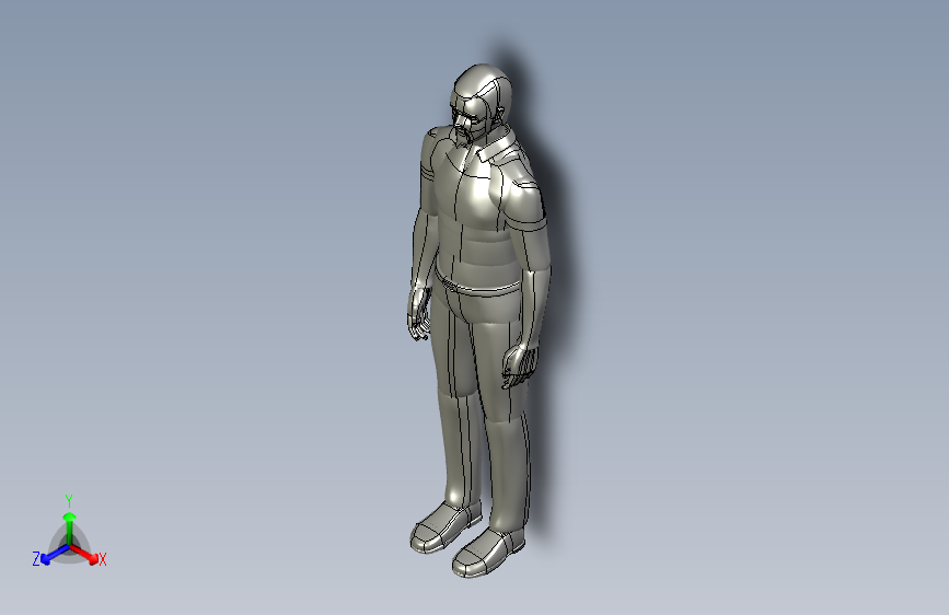 人体模型default_standing_manikin