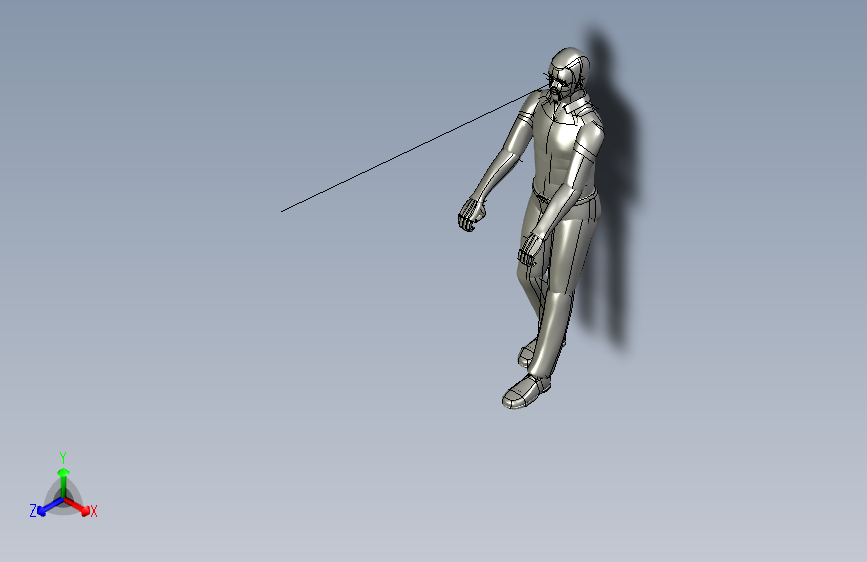 人体模型pull_low_manikin