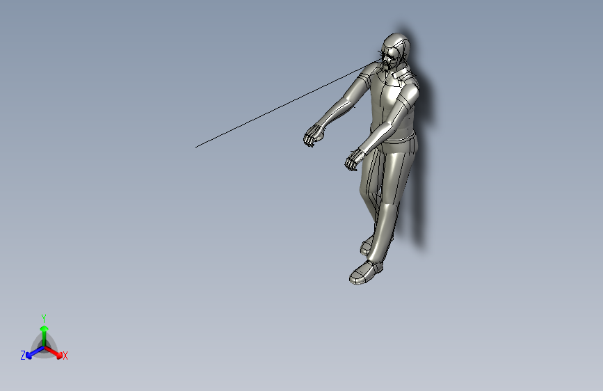 人体模型pull_mid_manikin