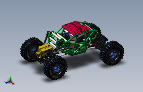 攀岩微型遥控车