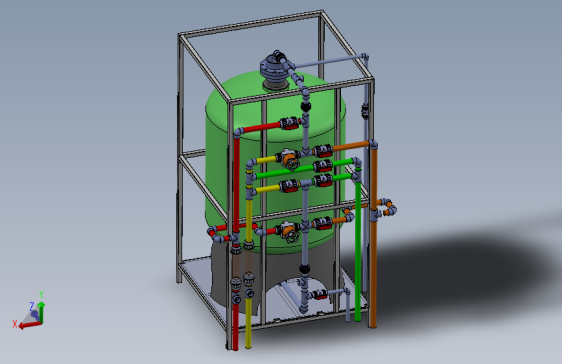 KY0029.1树脂罐装配体1-备用