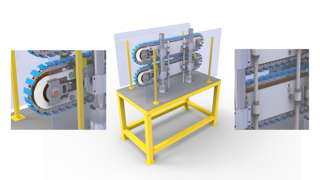 聚乙烯管张紧结构