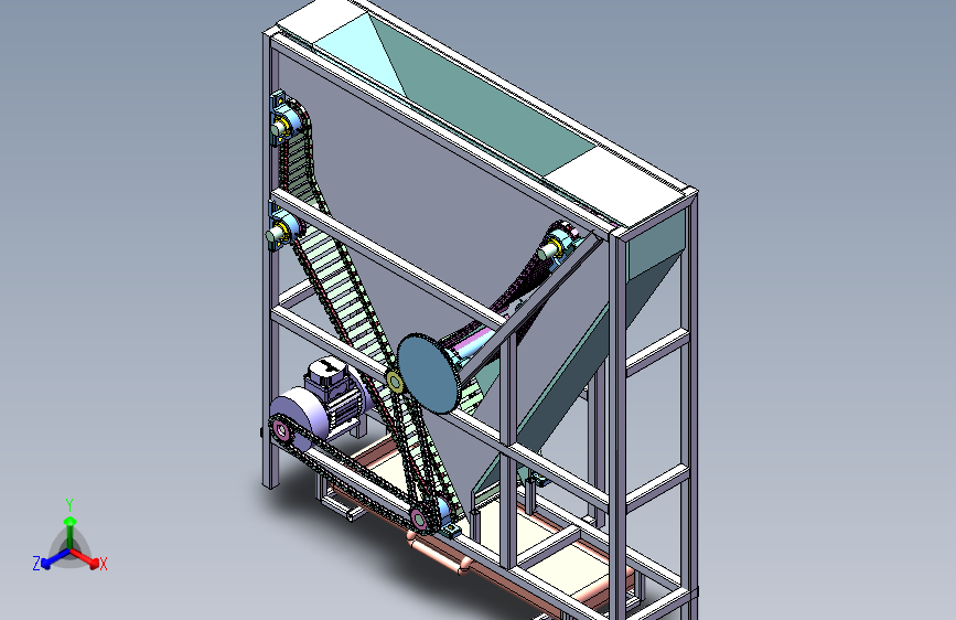 秸秆提升粉碎机