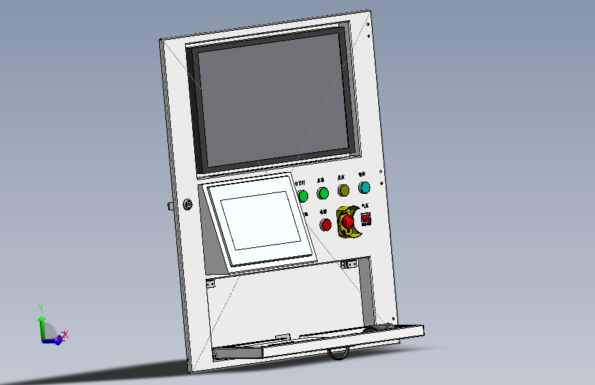 键鼠组合门结构