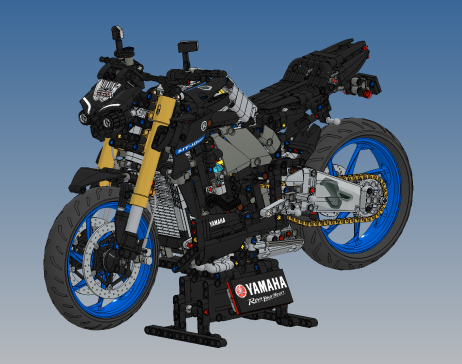 雅马哈摩托车拼装模型