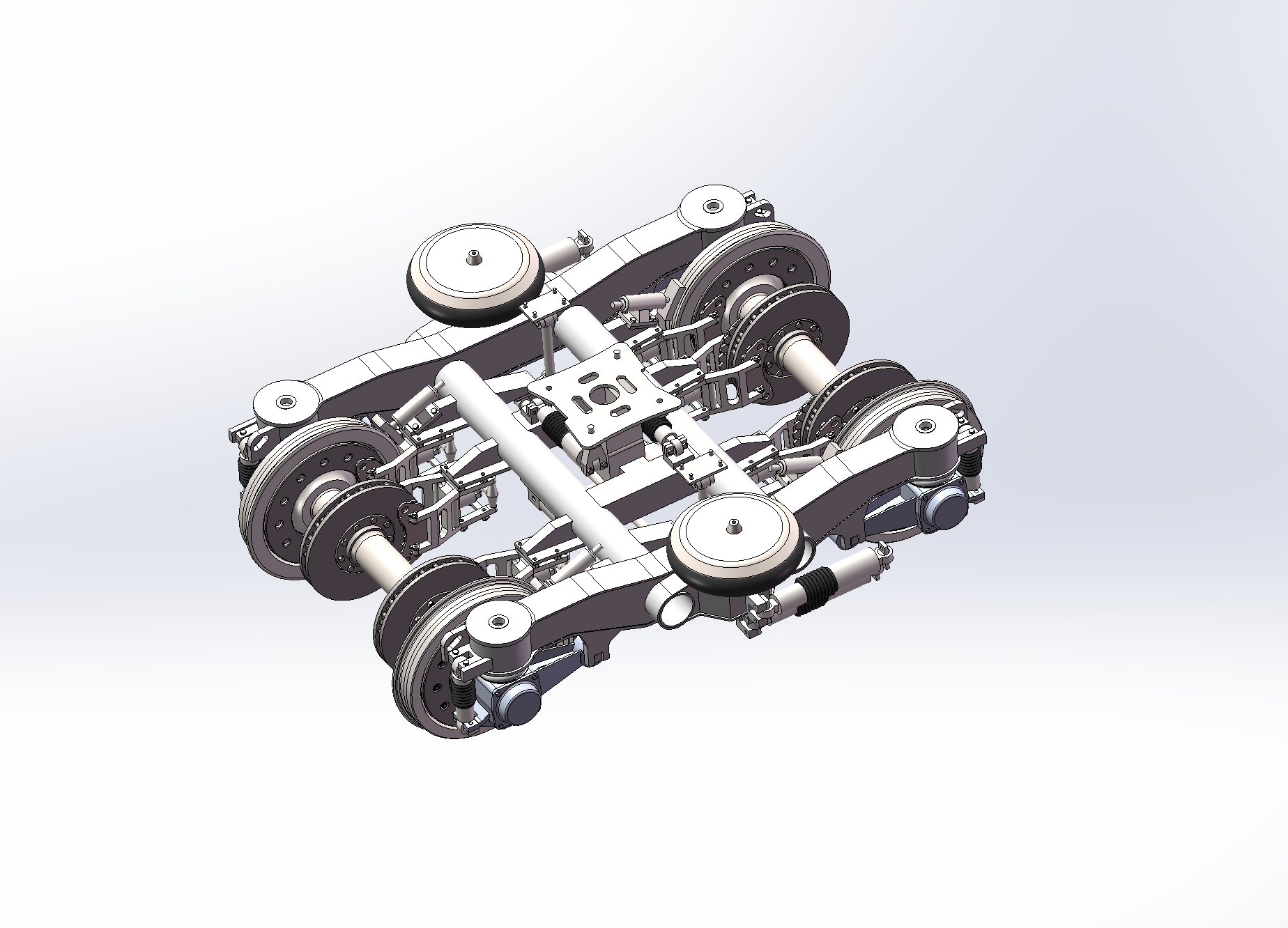 CRH380A转向架三维模型 =1564001