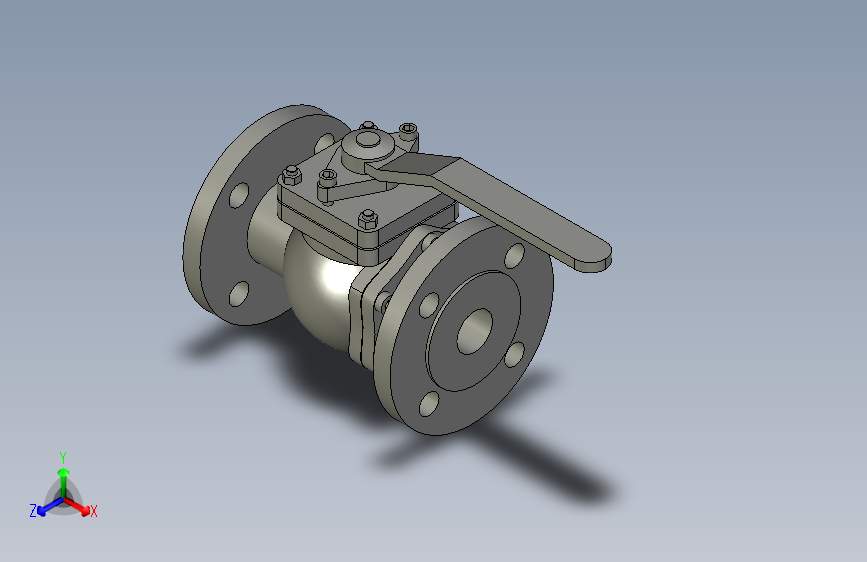 法兰连接球阀[25]-dtk