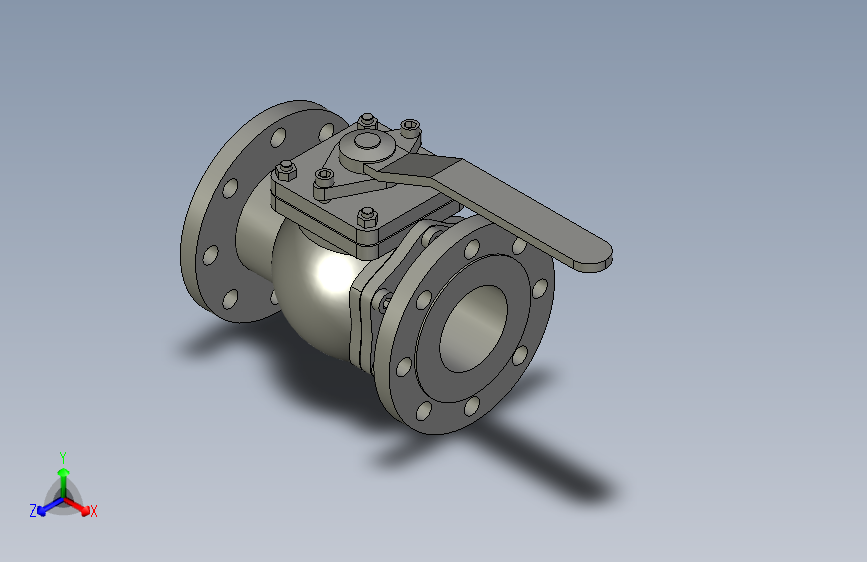 法兰连接球阀[80]-dtk