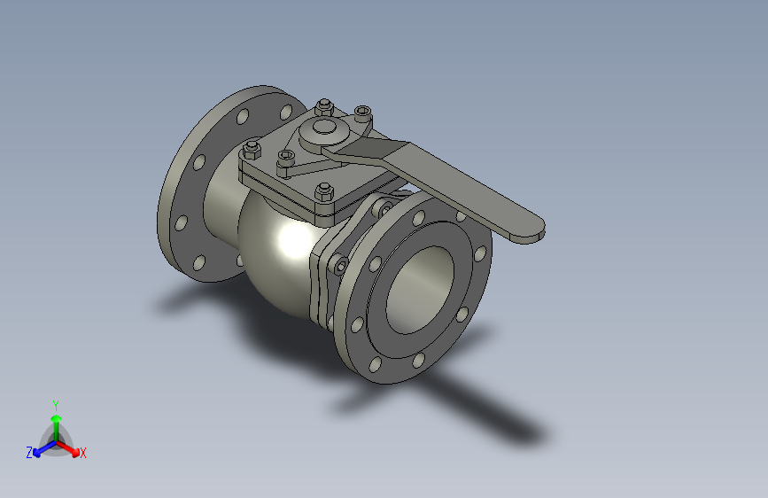 法兰连接球阀[100]-dtk