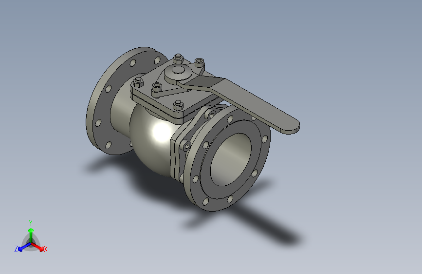 法兰连接球阀[125]-dtk