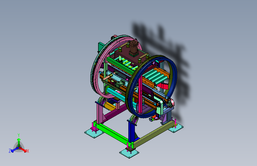 180度翻转机O型翻板机