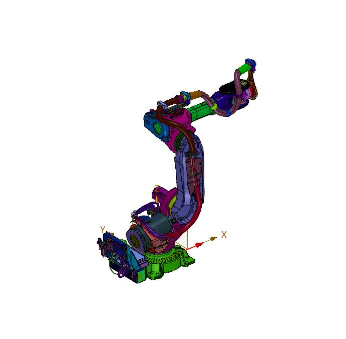 IRB6640180255一到六轴机器人管线包