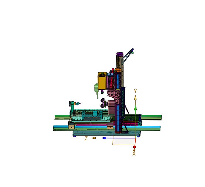3D打印激光切CNC三合一打印机