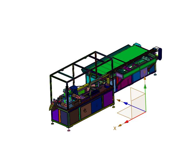 TPV热合条精裁剪角装置