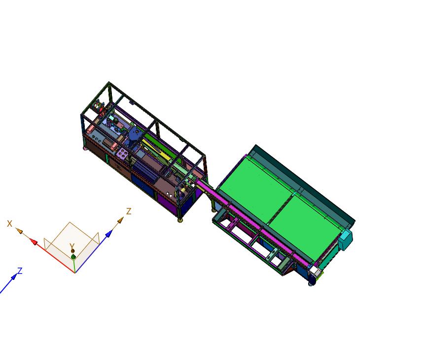 TPV热合条精裁剪角装置