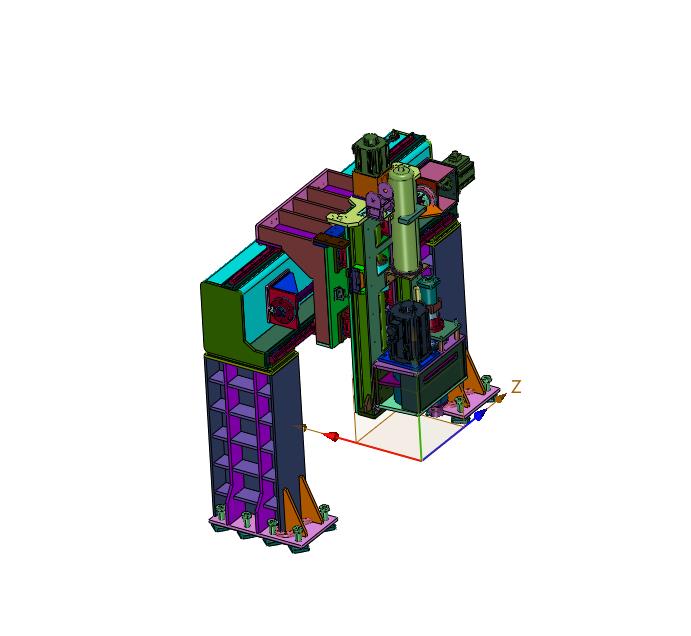 板材打磨用高效率龙门机床