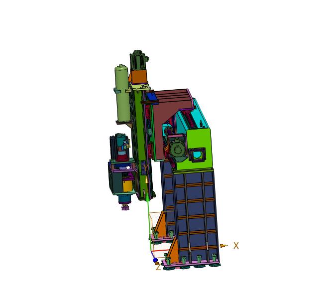 板材打磨用高效率龙门机床