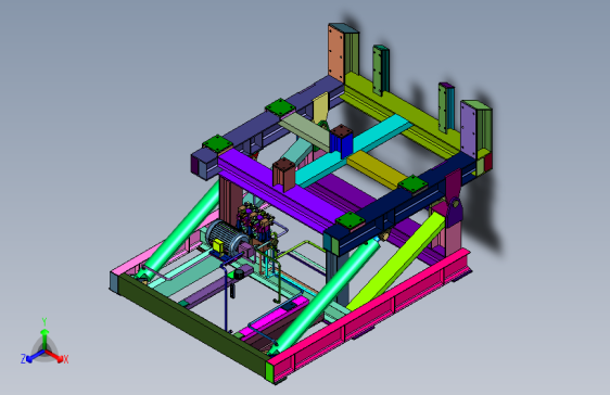 板材自动输送地翻台