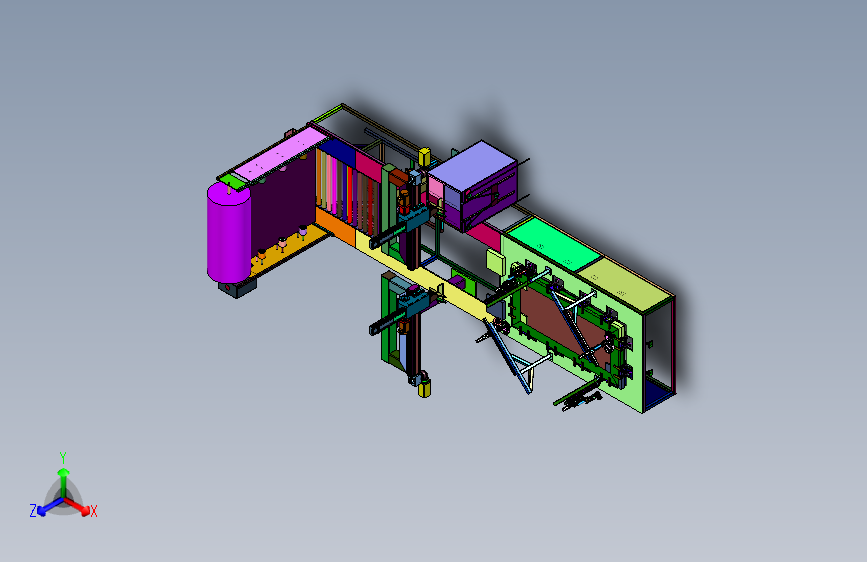 防火门包装覆膜设备