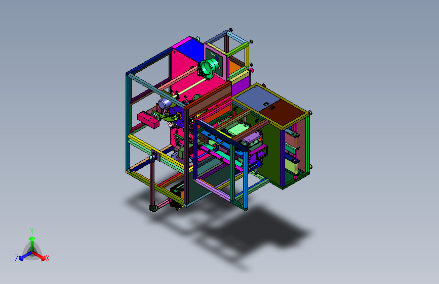 给袋包装机的空袋循环运转装置