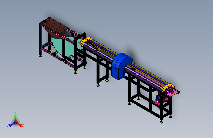 棒分级梳理装置
