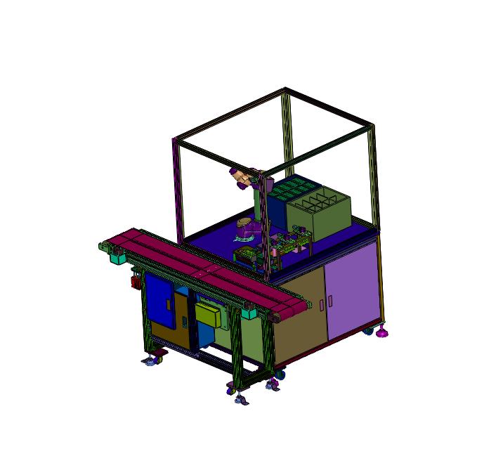 包装盒加工自动贴标机
