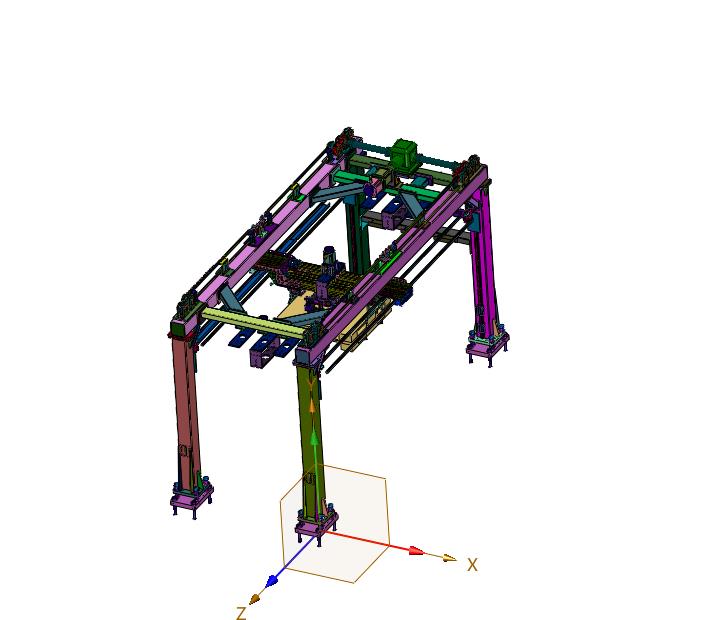 集中式托盘塑料盒码垛仓