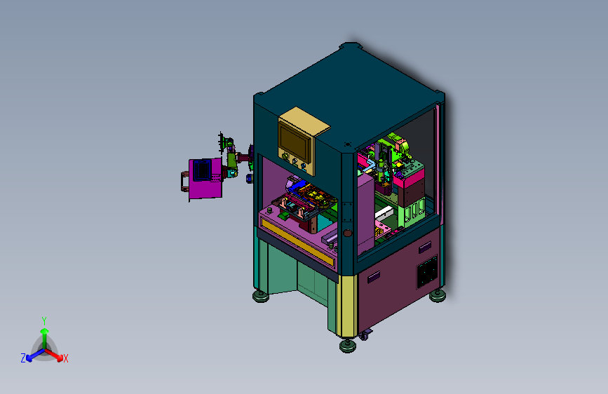 玻璃生产用尺寸测量装置