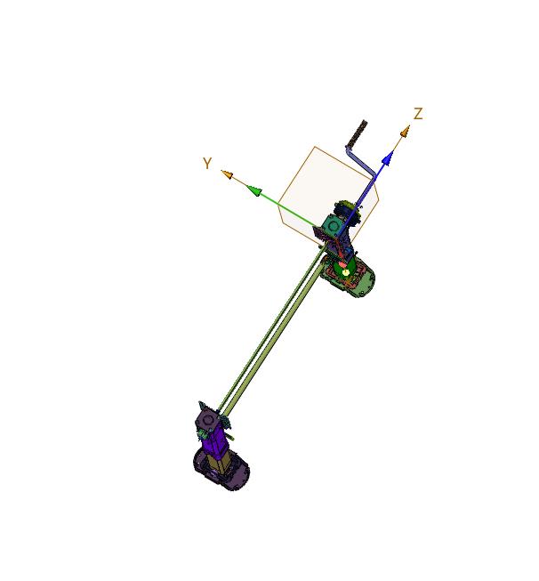 车用平衡支撑腿