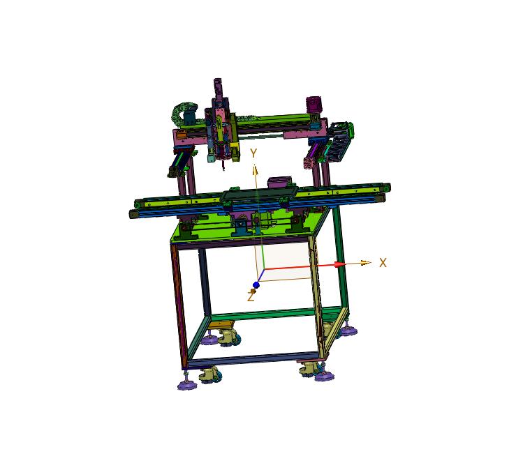 伺服集成的自动锁螺丝机